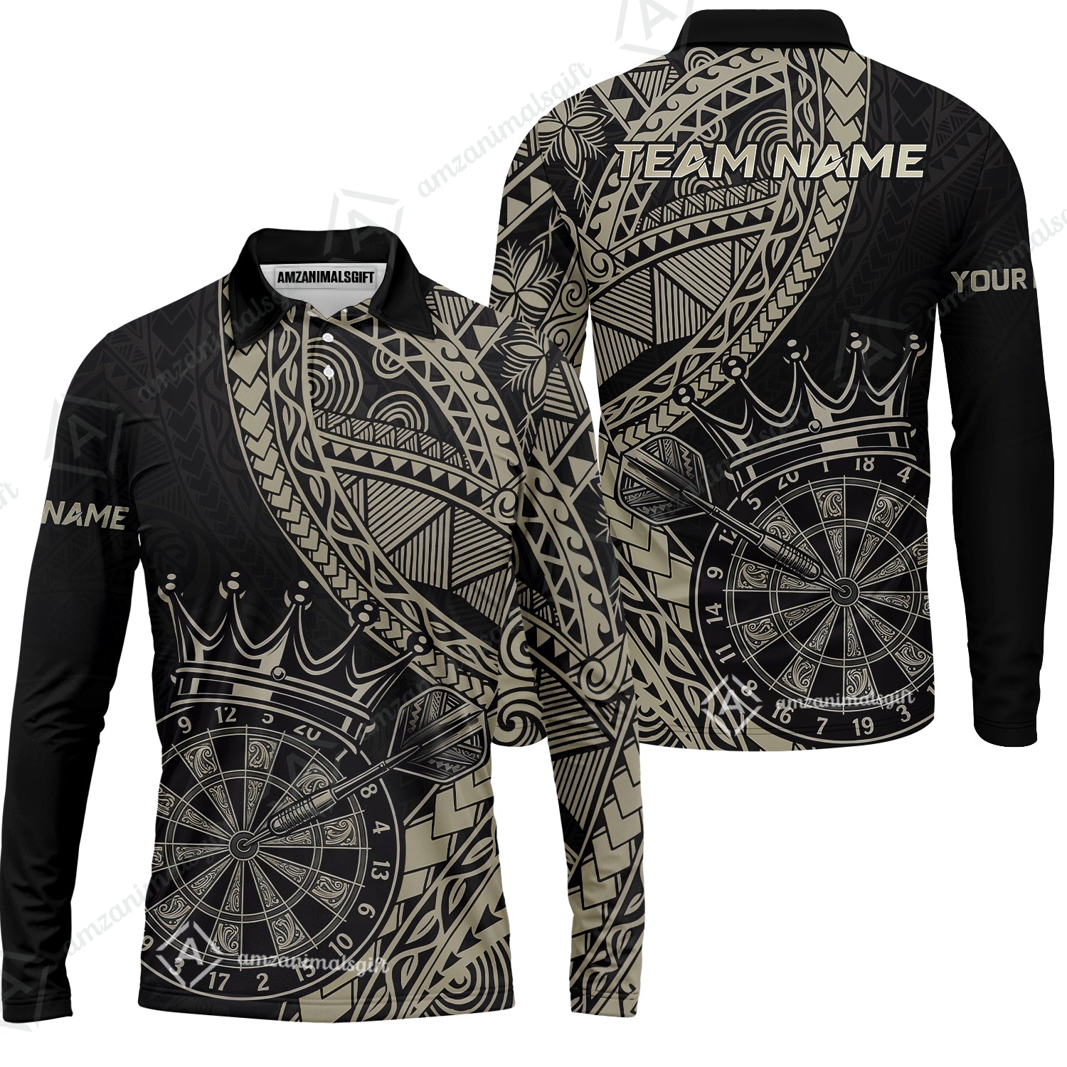 Long Sleeve Polo Shirt||