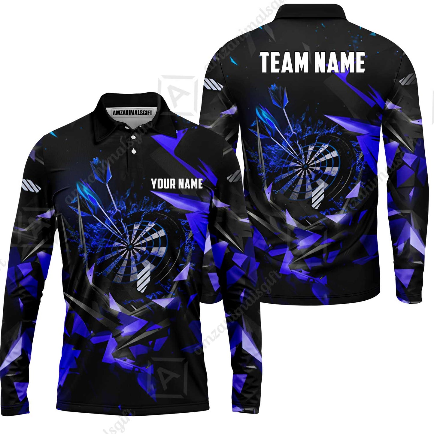 Custom Darts Team Jersey, Personalized Fury Dart Jersey Shirt For Players With Name & Team Name