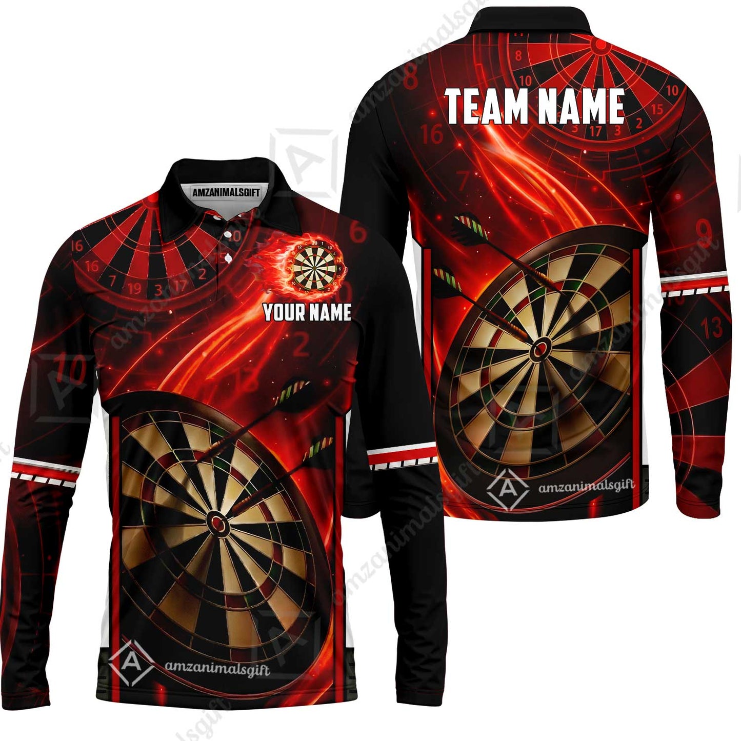 Custom Darts Team Jersey, Personalized Galaxy Darts Team Shirt For Players With Name & Team Name