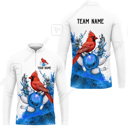 Long Sleeve Jersey Shirt||Blue