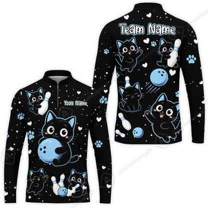 Long Sleeve Jersey Shirt||Blue