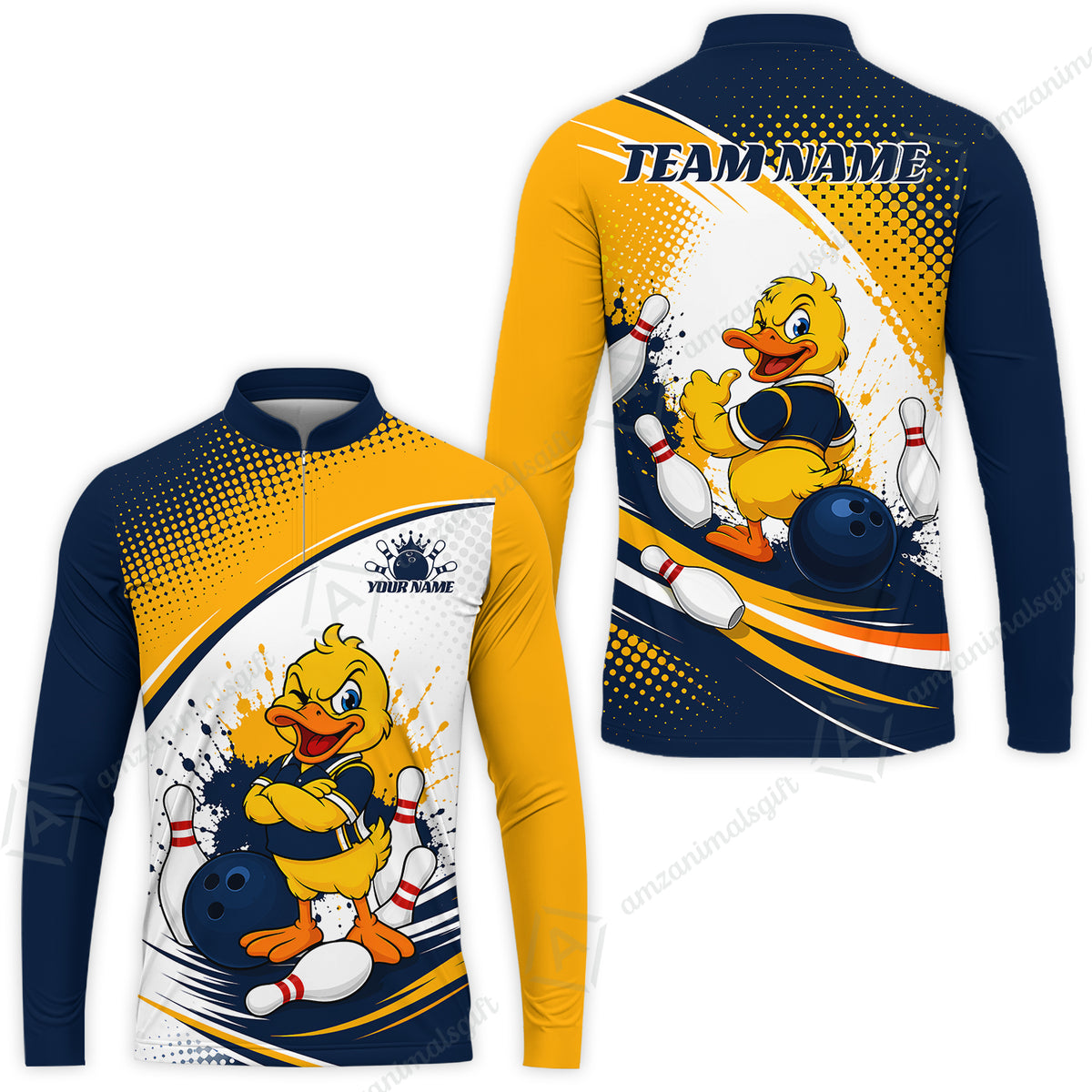 Long Sleeve Jersey Shirt||Blue