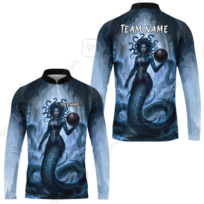 Long Sleeve Jersey Shirt||Blue