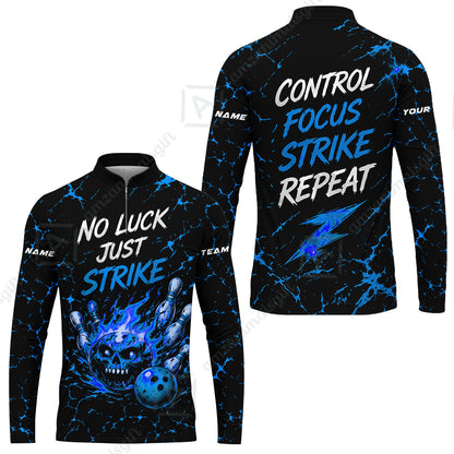 Long Sleeve Jersey Shirt||Blue