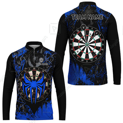 Long Sleeve Jersey Shirt||Blue