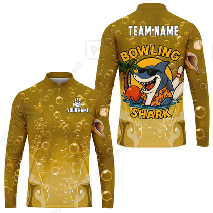 Long Sleeve Jersey Shirt||Gold