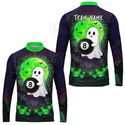 Long Sleeve Jersey Shirt||Green
