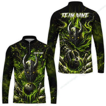 Long Sleeve Jersey Shirt||Green