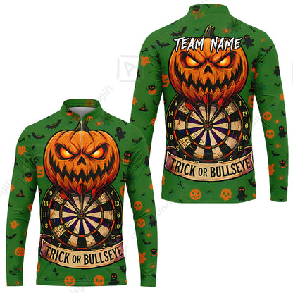 Long Sleeve Jersey Shirt||Green