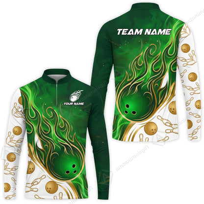 Long Sleeve Jersey Shirt||Green