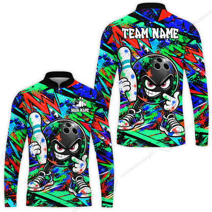 Long Sleeve Jersey Shirt||Green