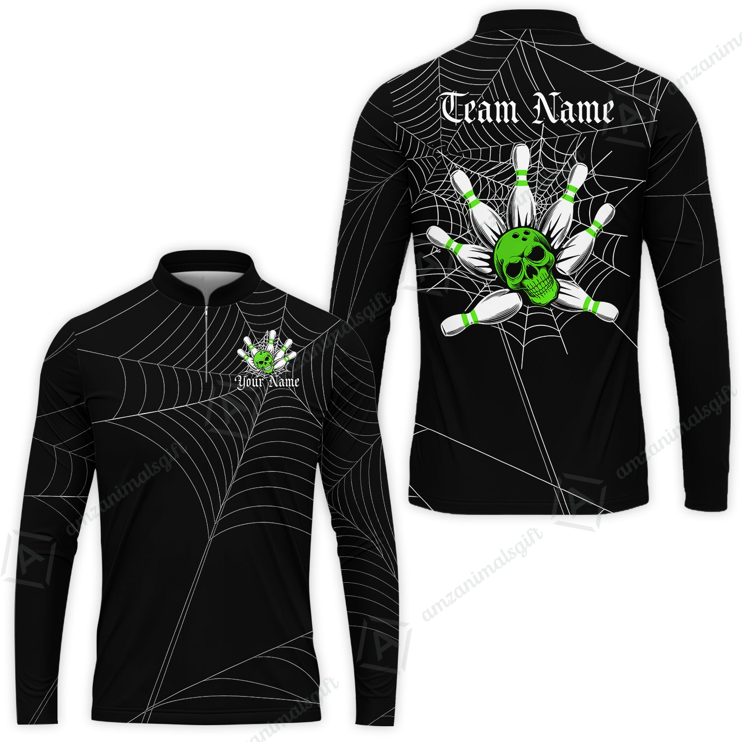Long Sleeve Jersey Shirt||Green