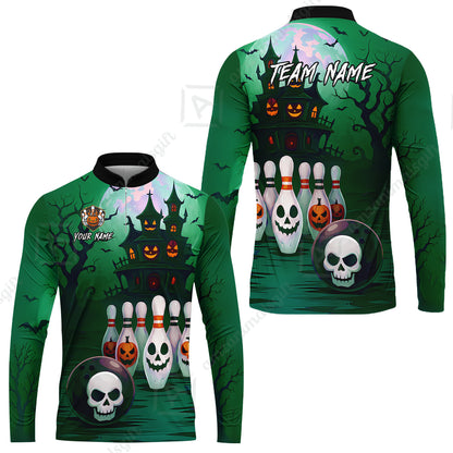Long Sleeve Jersey Shirt||Green