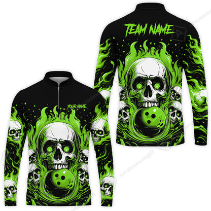 Long Sleeve Jersey Shirt||Green