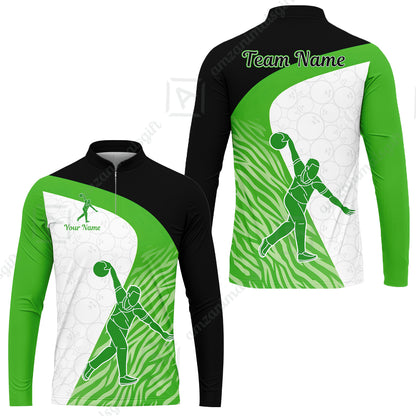 Long Sleeve Jersey Shirt||Green