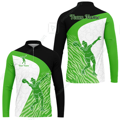 Long Sleeve Jersey Shirt||Green