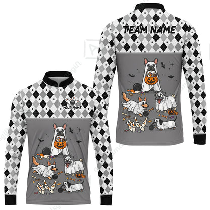 Long Sleeve Jersey Shirt||Grey