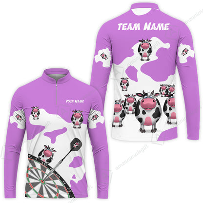 Long Sleeve Jersey Shirt||Magenta