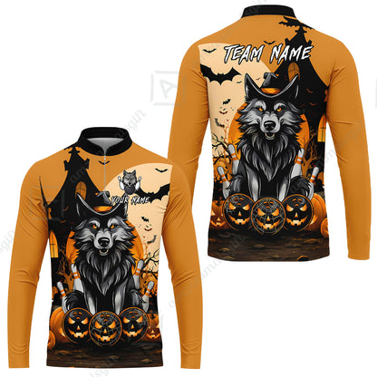 Long Sleeve Jersey Shirt||Orange