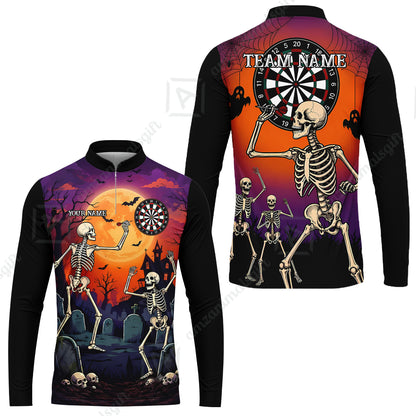 Long Sleeve Jersey Shirt||Orange