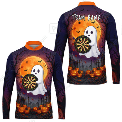 Long Sleeve Jersey Shirt||Orange