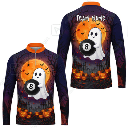 Long Sleeve Jersey Shirt||Orange