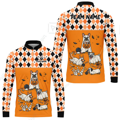 Long Sleeve Jersey Shirt||Orange