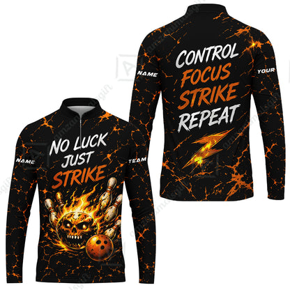 Long Sleeve Jersey Shirt||Orange