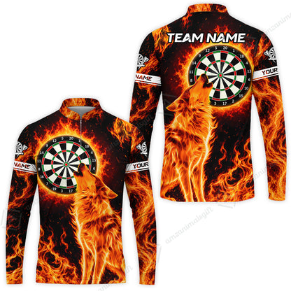 Long Sleeve Jersey Shirt||Orange