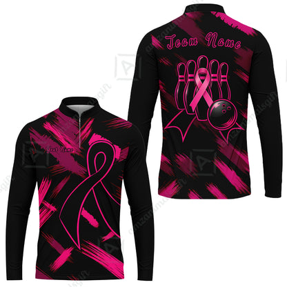 Long Sleeve Jersey Shirt||Pink