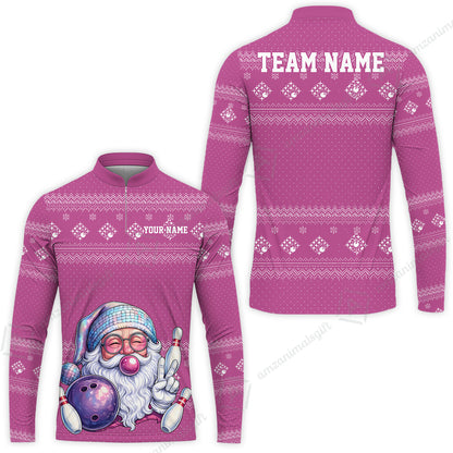 Long Sleeve Jersey Shirt||Pink