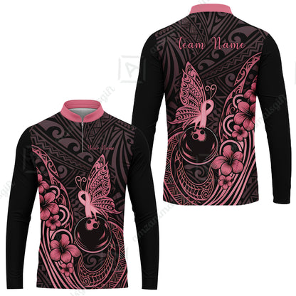 Long Sleeve Jersey Shirt||Pink