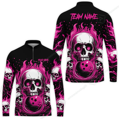 Long Sleeve Jersey Shirt||Pink