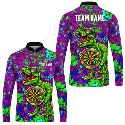 Long Sleeve Jersey Shirt||Purple