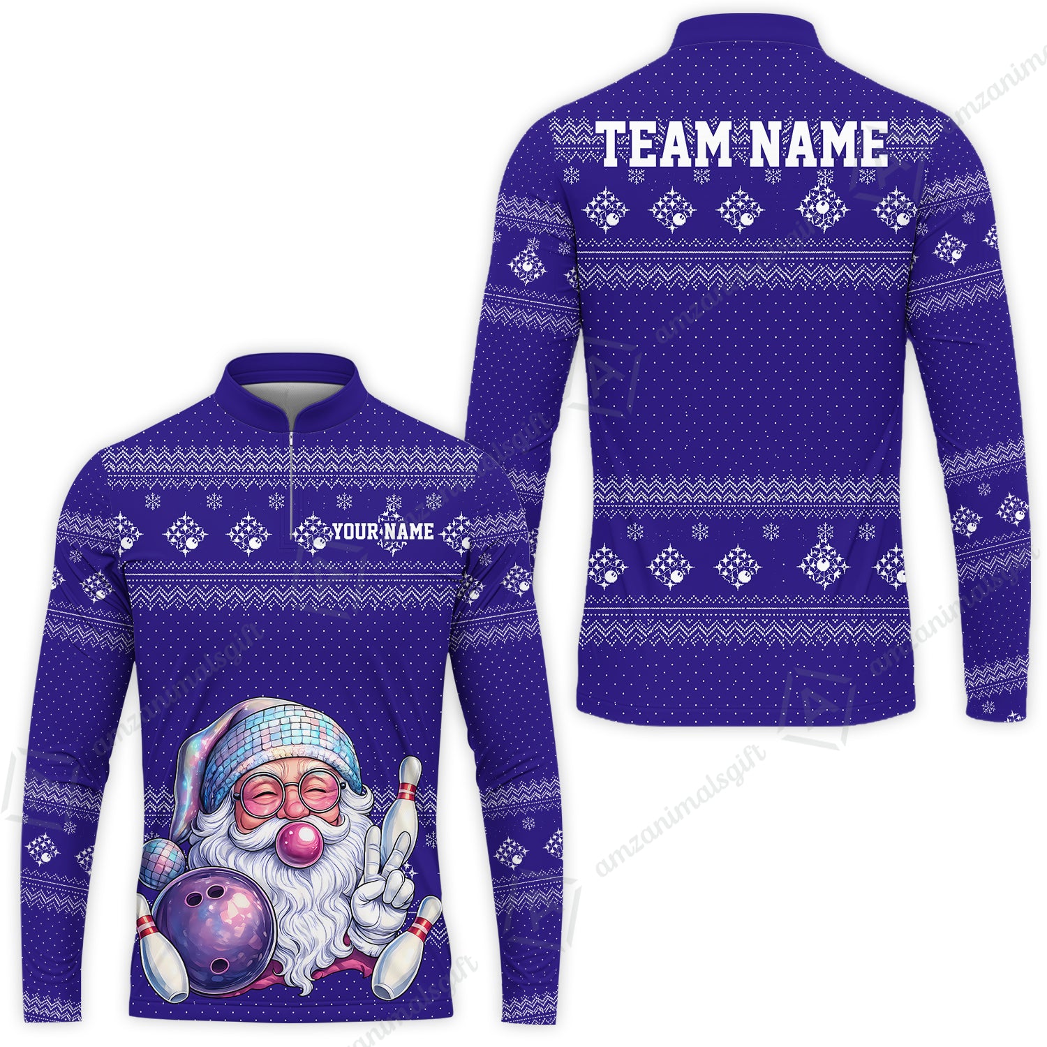 Long Sleeve Jersey Shirt||Purple