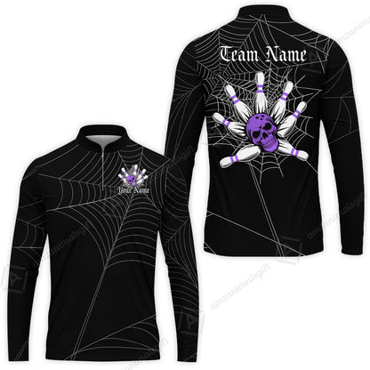 Long Sleeve Jersey Shirt||Purple