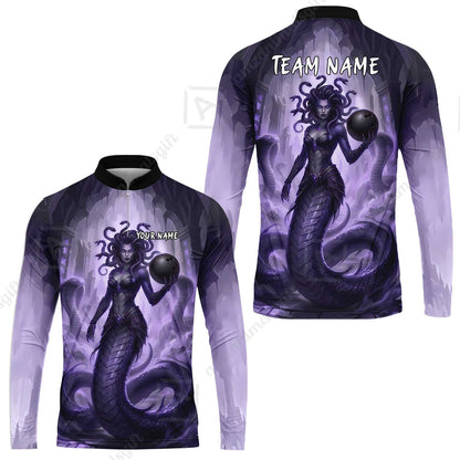 Long Sleeve Jersey Shirt||Purple
