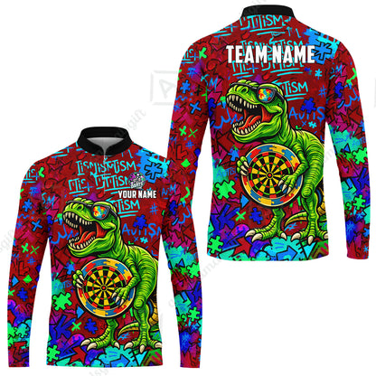 Long Sleeve Jersey Shirt||Red