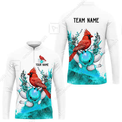 Long Sleeve Jersey Shirt||Turquoise