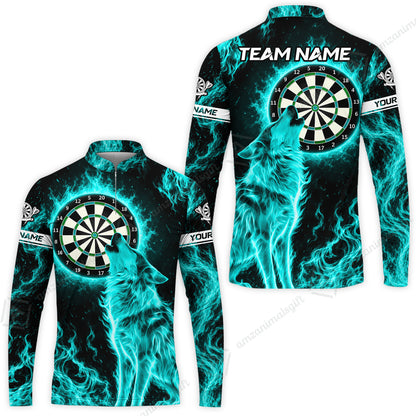 Long Sleeve Jersey Shirt||Turquoise