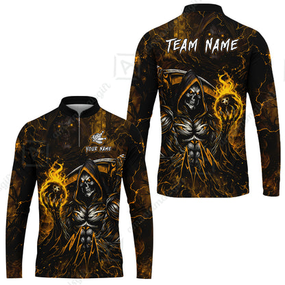 Long Sleeve Jersey Shirt||Yellow