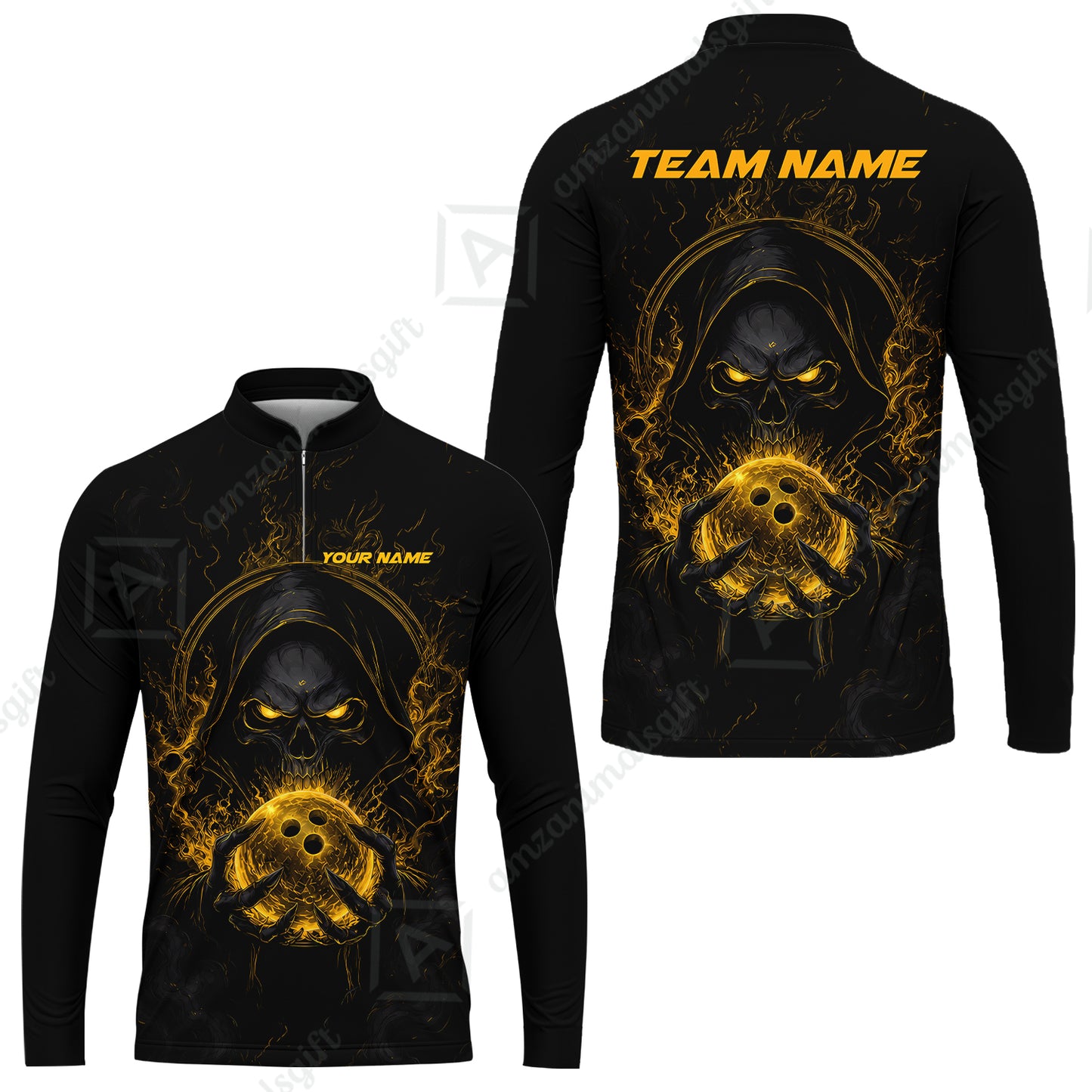 Long Sleeve Jersey Shirt||Yellow