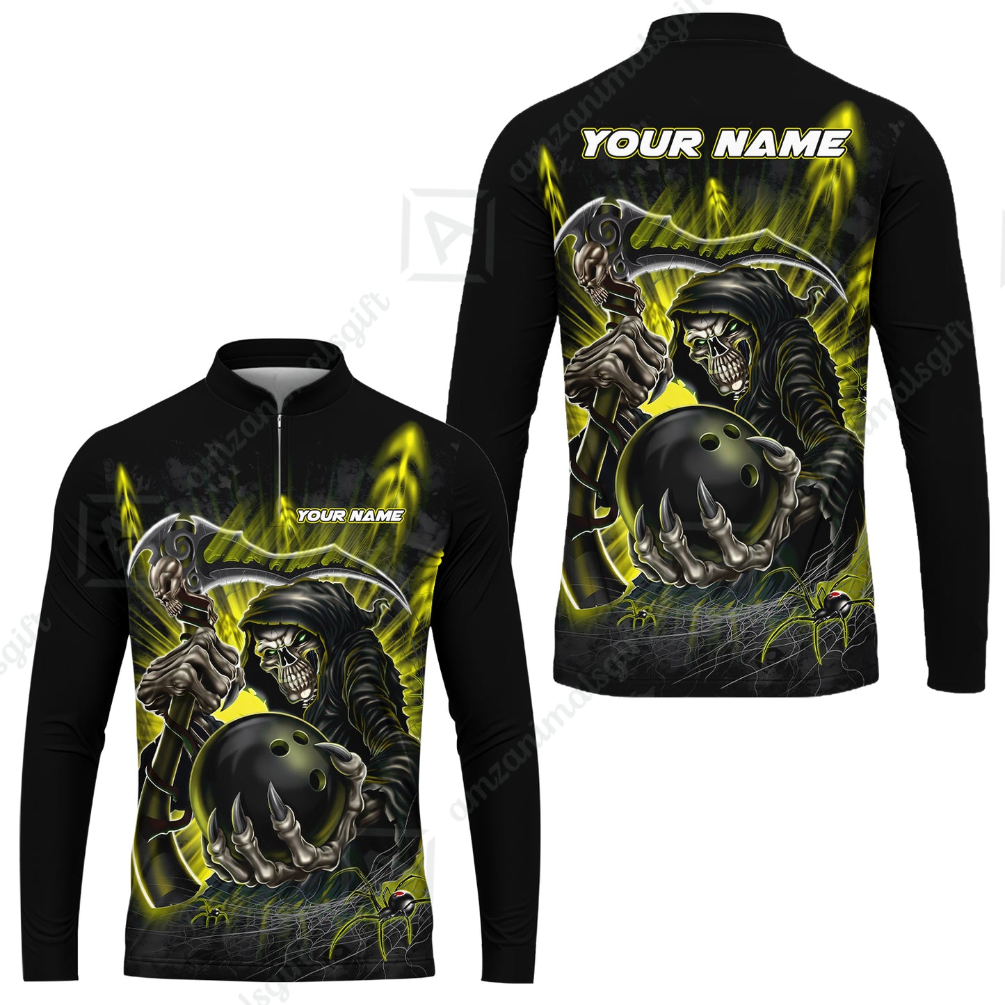Long Sleeve Jersey Shirt||Yellow