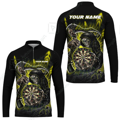 Long Sleeve Jersey Shirt||Yellow