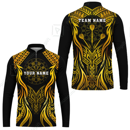 Long Sleeve Jersey Shirt||Yellow