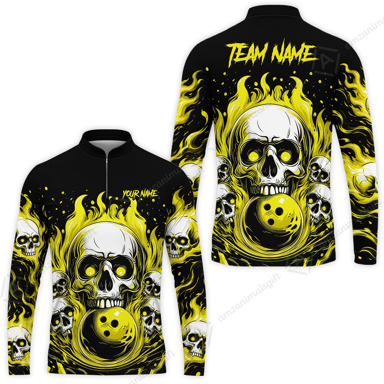Long Sleeve Jersey Shirt||Yellow