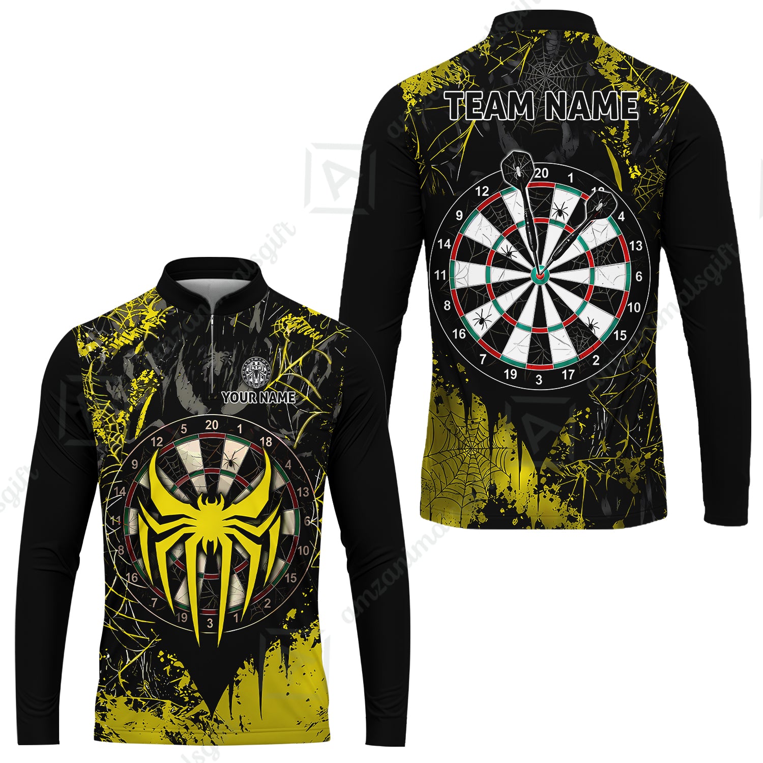 Long Sleeve Jersey Shirt||Yellow