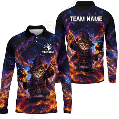Long Sleeve Polo Shirt||