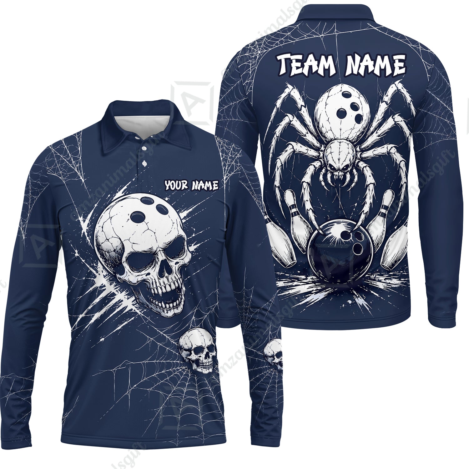 Long Sleeve Polo Shirt||