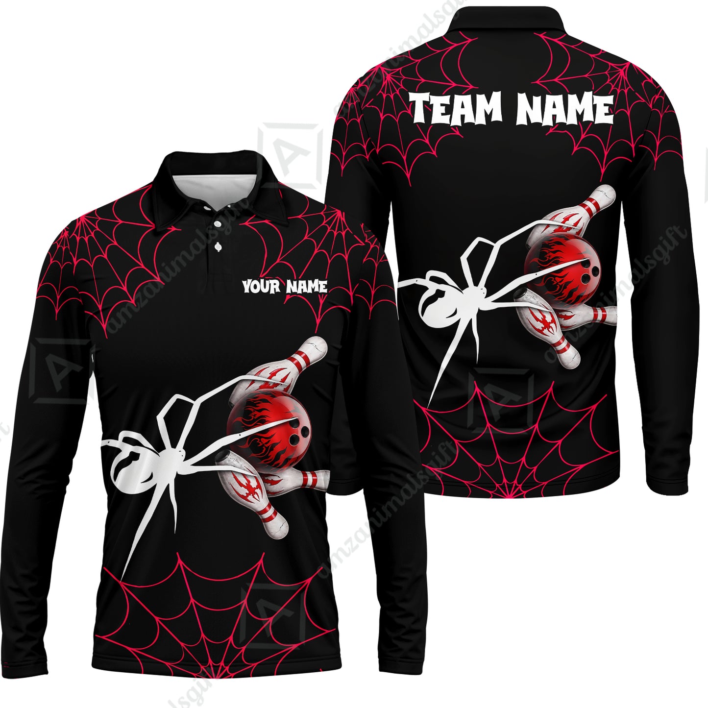 Long Sleeve Polo Shirt||